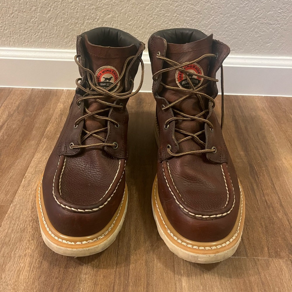 Irish Setter Dark Brown Leather Boots